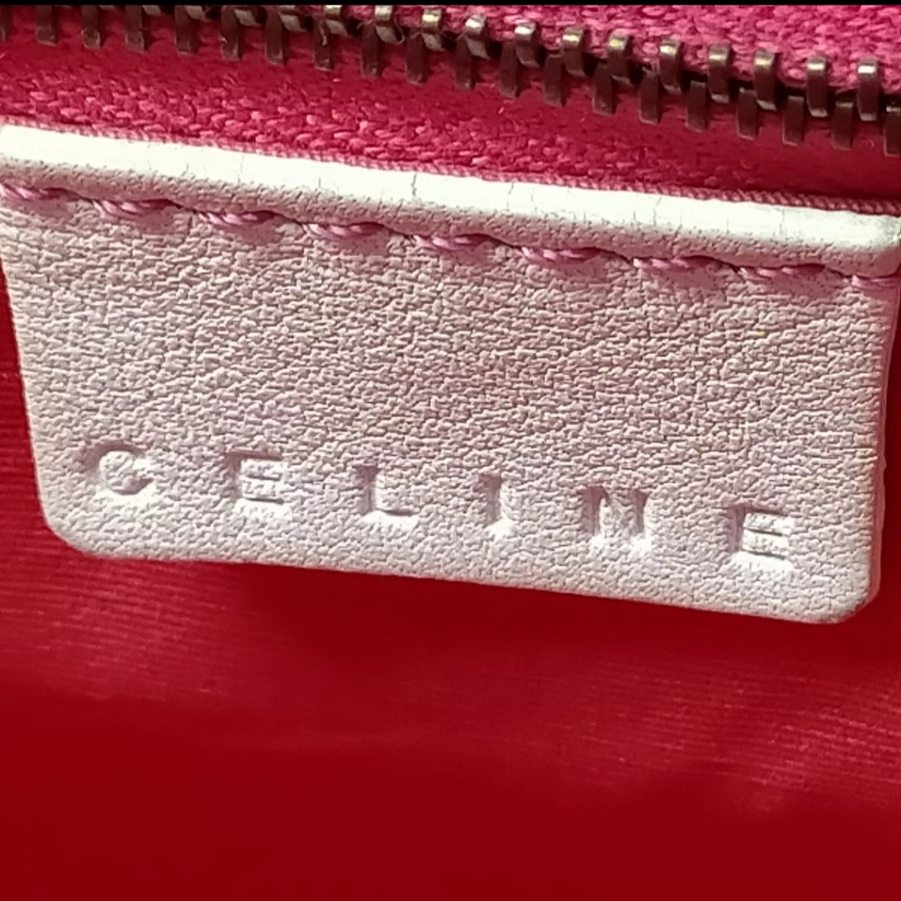 🌺Sale Celine Cabas rare Hibiscus Beach tote in canvas w orchid palm 🌴 leaves - Picture 7 of 11